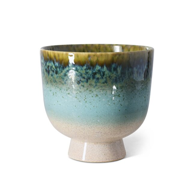 HKLIVING Retro flower pot lagoon