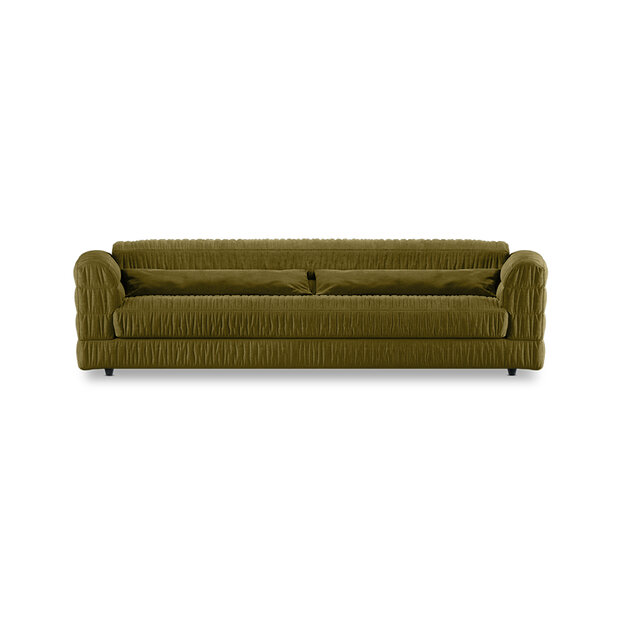 HKLIVING Club Couch Royal Velvet, Olive