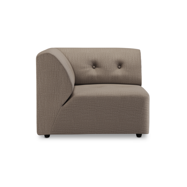 HKLIVING Vint Couch Element Left Pure Earth