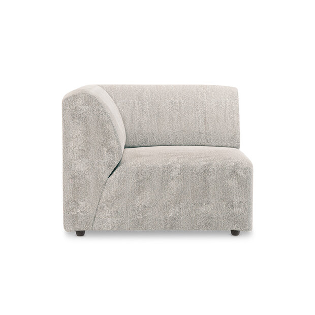HKLIVING Jax Couch Element Left End Sneak Light Grey