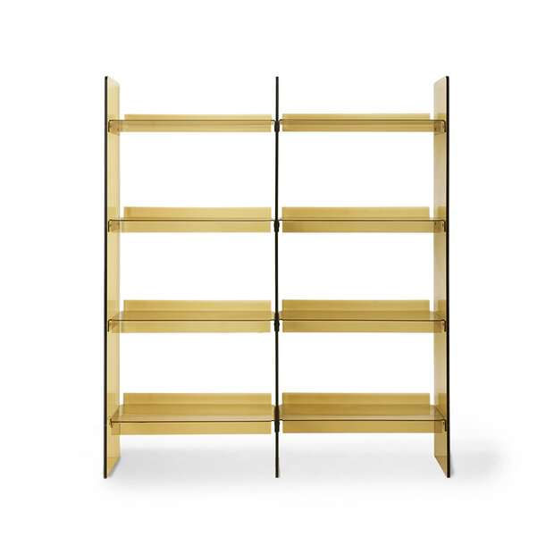 HKLIVING Modular Acrylic Cabinet 160cm Olive green