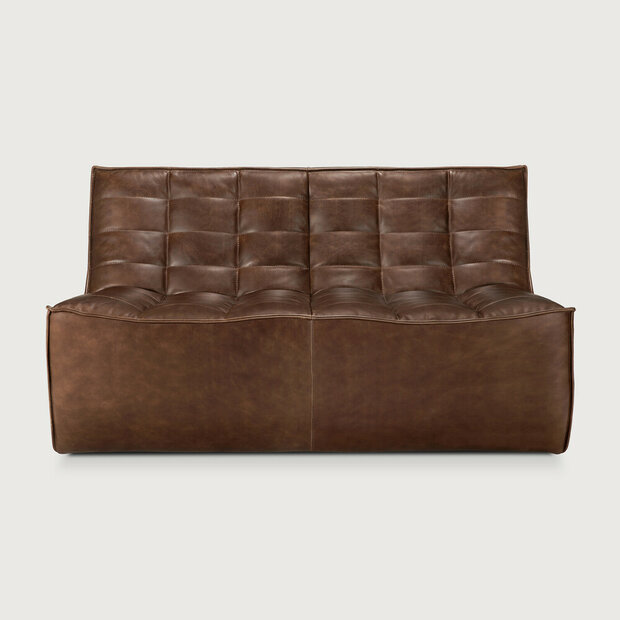 Ethnicraft N701 Sofa -2 Seater- Chestnut