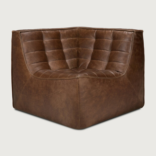 Ethnicraft N701 Sofa -Corner- Chestnut