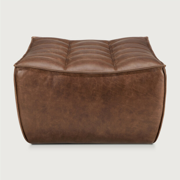 Ethnicraft N701 Sofa -Footstool- Chestnut