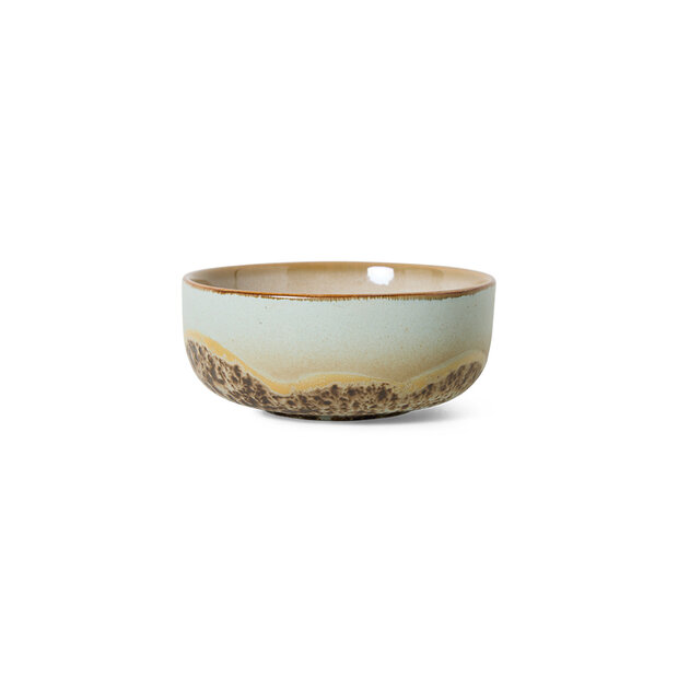 HKLIVING 70s ceramics tapas bowl shell