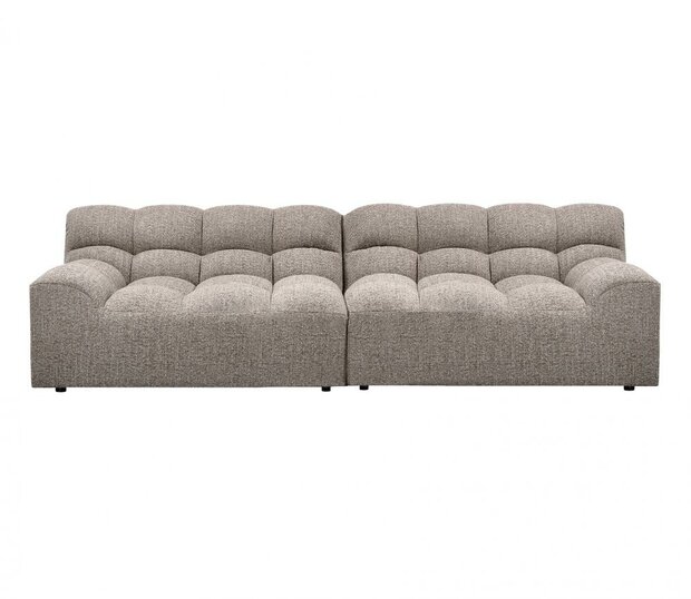 WOOOD Allure 3-zits Bank Geweven Stof Klei Melange