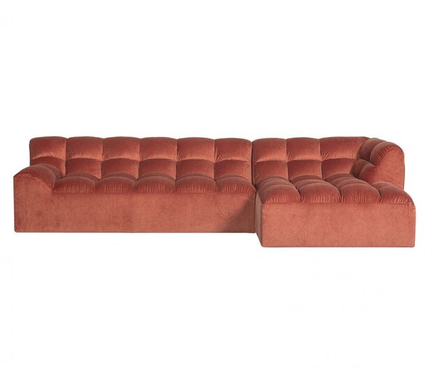 WOOOD Allure Chaise Longue Rechts Velvet Blush