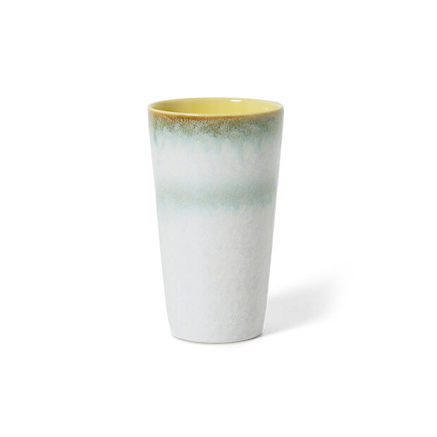 HKLIVING 70's ceramics Latte Mug Petal