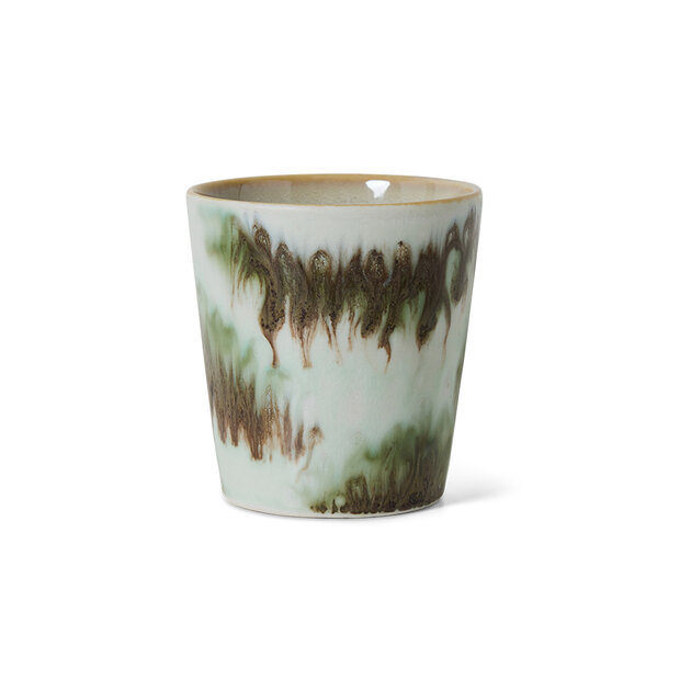 HKLIVING 70's ceramics Coffee Mug Tide