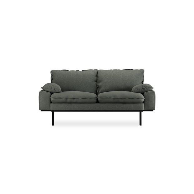 HKliving retro sofa 2 seats Wander, Army Green