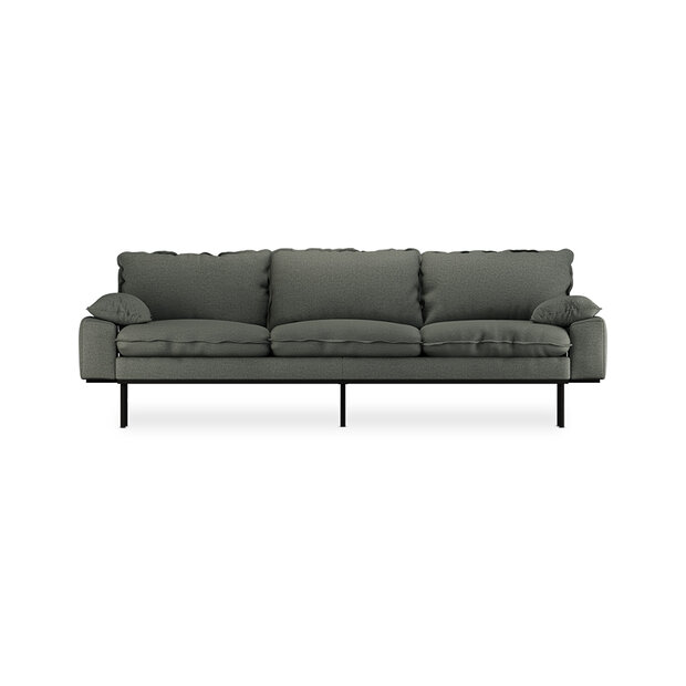 HKliving retro sofa 4 seats Wander, Army Green