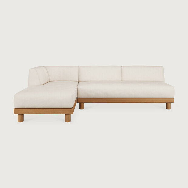 Ethnicraft Monocle Outdoor Modulaire Sofa Set Left D