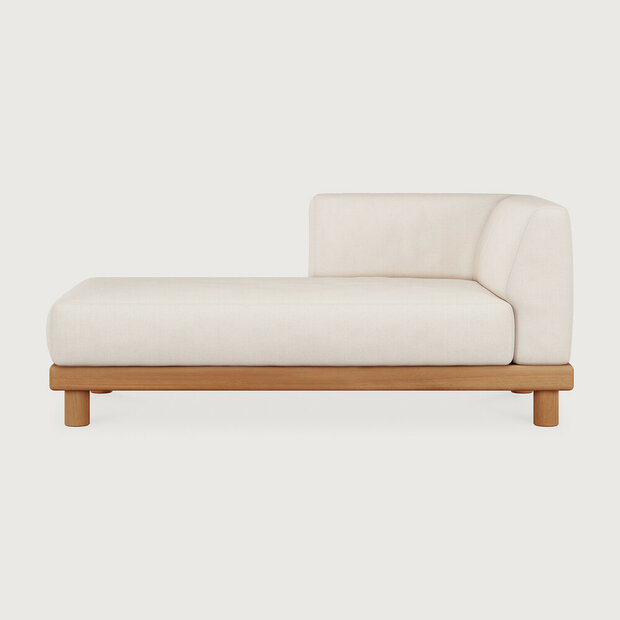 Ethnicraft Monocle Outdoor Modulaire Sofa Lounge R-Arm