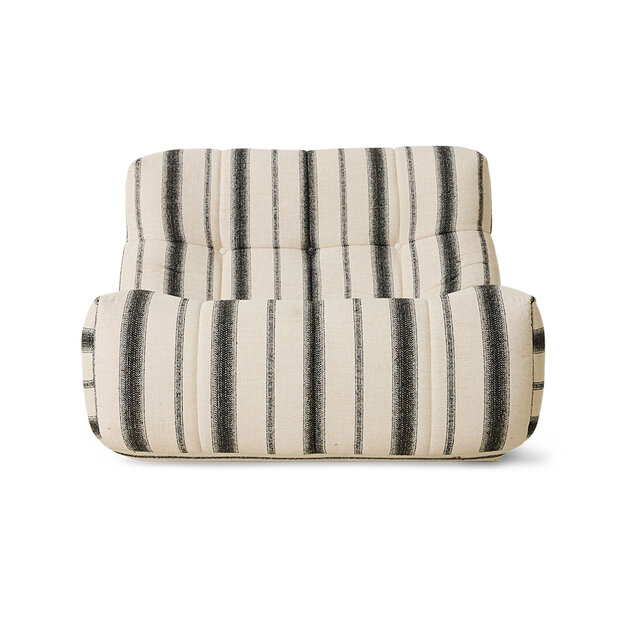 HKLIVING Lazy Lounge chair chalkstripe outdoor