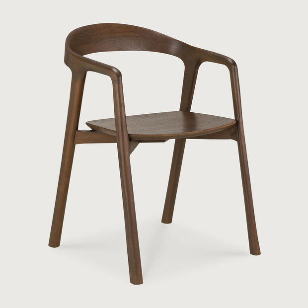 Ethnicraft Bok Chair Gevernist Teak Brown