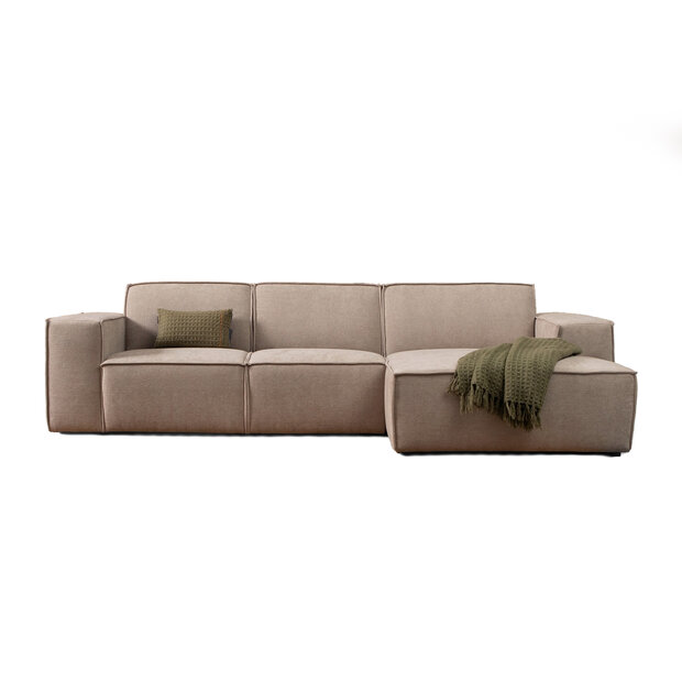 Pepp Interiors Play Bank Chaise Longue Rechts in stof Tesla 2003