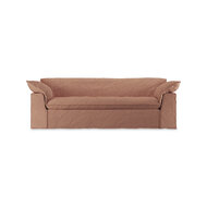 HKLIVING Nomad Couch Linen Dusty Rose 244cm