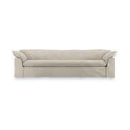 HKLIVING Nomad Couch Pure Ivory 305cm