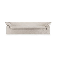 HKLIVING Nomad Couch Boucle Taupe 305cm