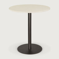 Ethnicraft eettafel Blend microcement incl. onderstel