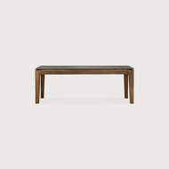 Ethnicraft Bok Bench Varnished Teak Brown 126cm