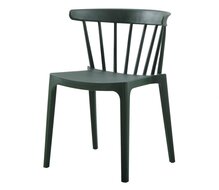 WOOOD Bliss Tuinstoel Met Spijlen Kunstof Army Green