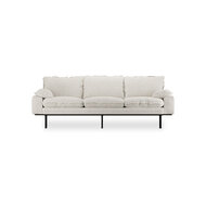 HKliving retro sofa 3 seats Boucle, Cream