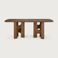 Ethnicraft Flow Eettafel 220 cm Teak