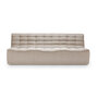 Ethnicraft N701 sofa - 3 seater - Beige