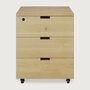 Ethnicraft oak Billy drawer unit Oak