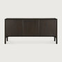 Ethnicraft PI 3 deurs dressoir teak donkerbruin