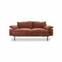 HKliving retro sofa 2 seats Royal Velvet, Magnolia