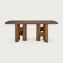 Ethnicraft Flow Eettafel 200 cm Teak