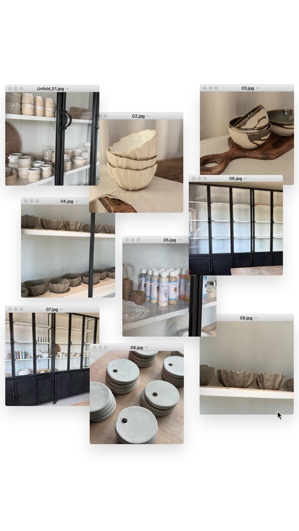 Onze Detroit kasten in black bij Atelier Fré keramiek 