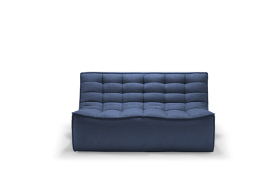 Ethnicraft N701 sofa - 2 seater - Blue
