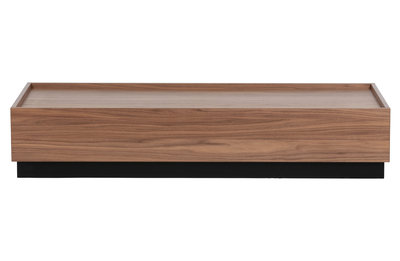 VTWonen Block salontafel grenen walnoot 135x60 [fsc]