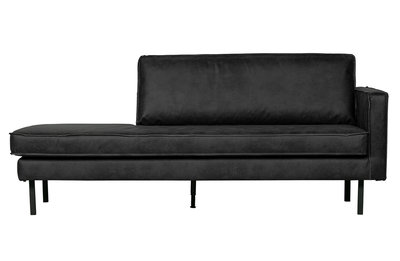 WOOOD Premium Rodeo daybed right zwart