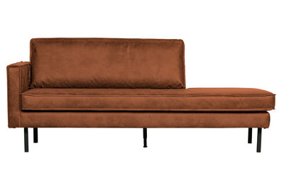 WOOOD Premium Rodeo daybed left cognac