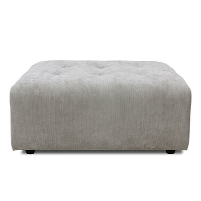 HKliving vint couch element hocker corduroy rib cream