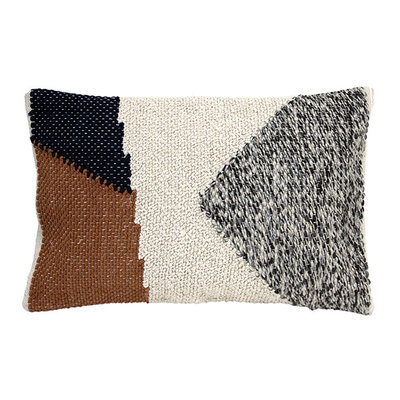 HKliving geknoopt kussen herfst multicolour (40x60 cm)