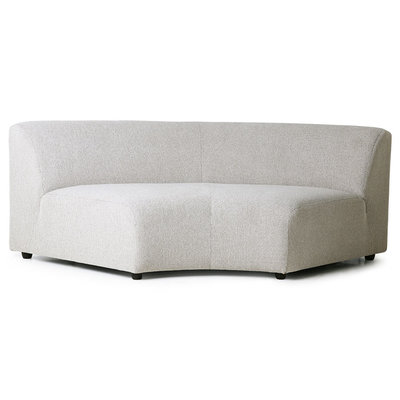 HKliving jax couch: element round, sneak, light grey