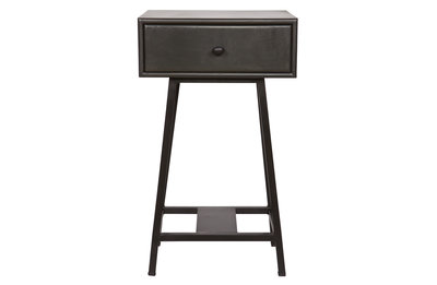 WOOOD Premium Sidetable Skybox zwart