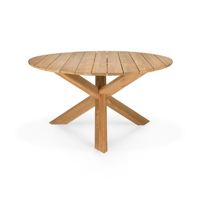 Ethnicraft outdoor Circle teak ronde eettafel 136 cm