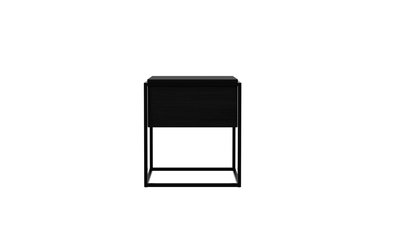 Ethnicraft Monolit black bedside table