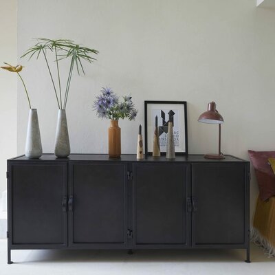 New Routz Detroit 4 deurs dressoir - Black