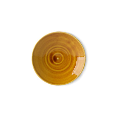 HKLIVING Kyoto ceramics: japanese small plate brown