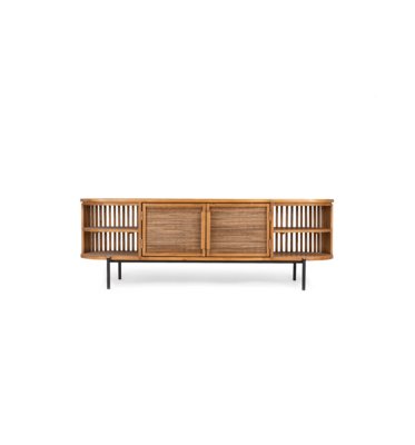 dBodhi Coco Dressoir 2 deuren 4 open planken