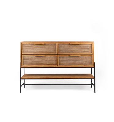 dBodhi Coco dressoir 4 laden 1 plank