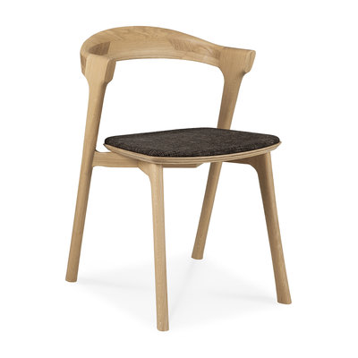 Ethnicraft Bok naturel dining chair dark brown