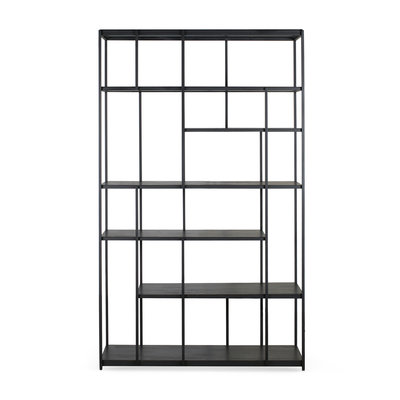 Ethnicraft Teak Studio black rack no doors